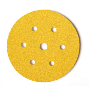 Mirka Gold Grip Discs 150mm 6+1 Hole, 100/Pack