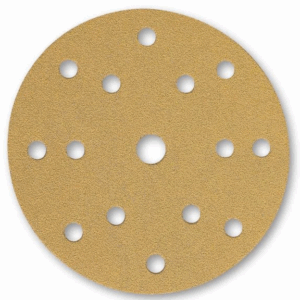 Mirka Gold Discs 150mm Dia 15 Hole, 100/Pack