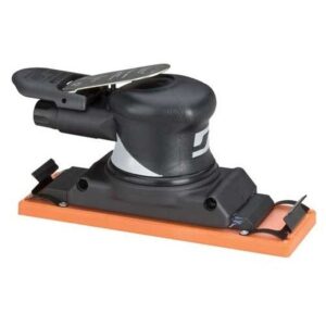 Dynabrade 57407 2-3/4? W x 8? L (70 mm x 203 mm) Dynaline Sander, Non-Vacuum with Clips .3 hp, 2,400 SPM, 3/8? (10 mm) SL, Rear Exhaust