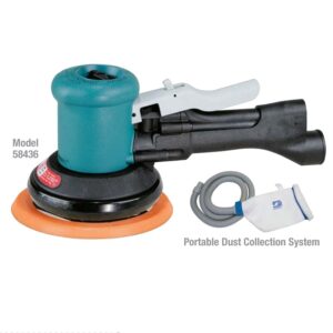 Dynabrade 58436 6? (152 mm) Dia. DynaLocke Dual-Action Sander, Self-Generated Vacuum