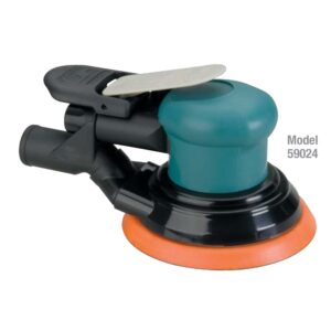 Dynabrade 59024 5? (127 mm) Dia. Central Vacuum Dynorbital-Spirit .25 hp, 12,000 RPM, 3/16? (5 mm) Dia. Orbit, Rear Exhaust